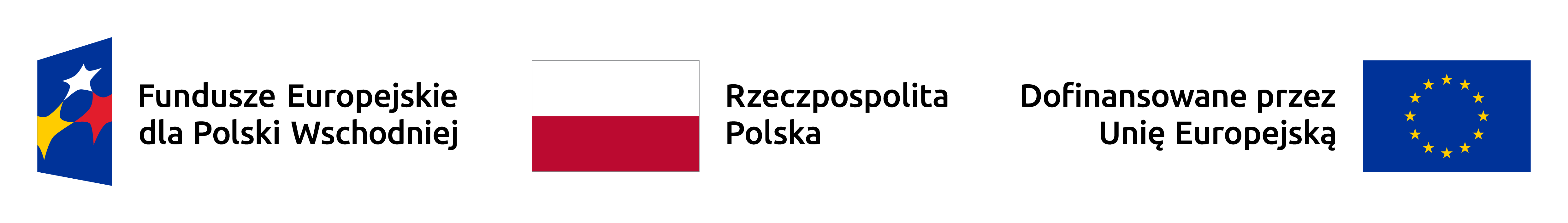 Fundusze Europejskie dla Polski Wschodniej, Rzeczpospolita Polska, Dofinansowane przez Unię Europejską